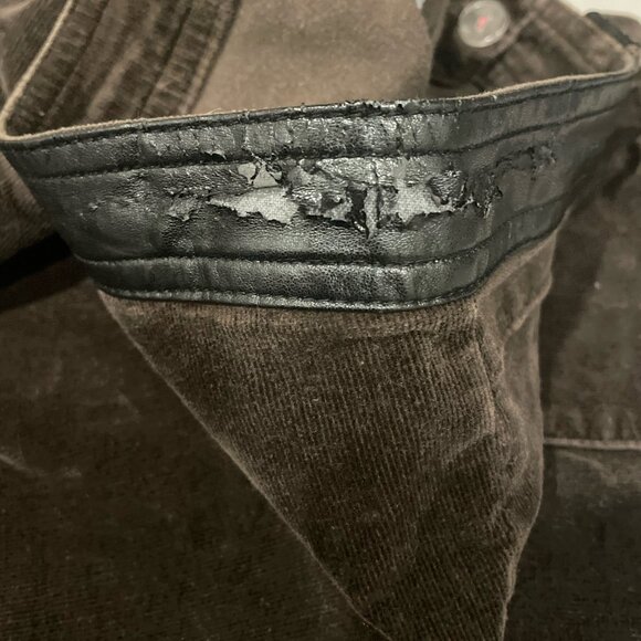 Y2K Buffalo lace up Corduroy Pants - Picture 9 of 9